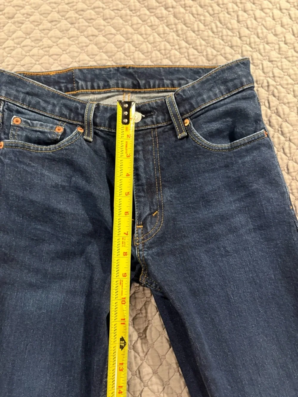Levi's Slim Straight Dark Indigo Jeans